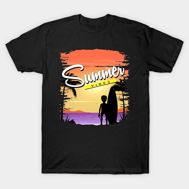 Summer Vibes T-Shirt by Son Dela Cruz